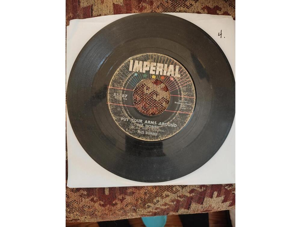 Fats Domino- put your arms around me honey -vintage 45 vinyl